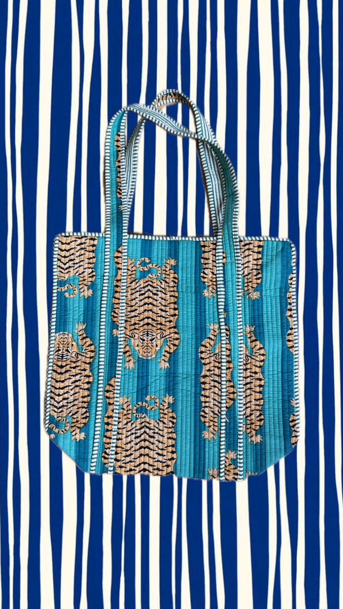 Borsa rettangolare Indiana Tigri