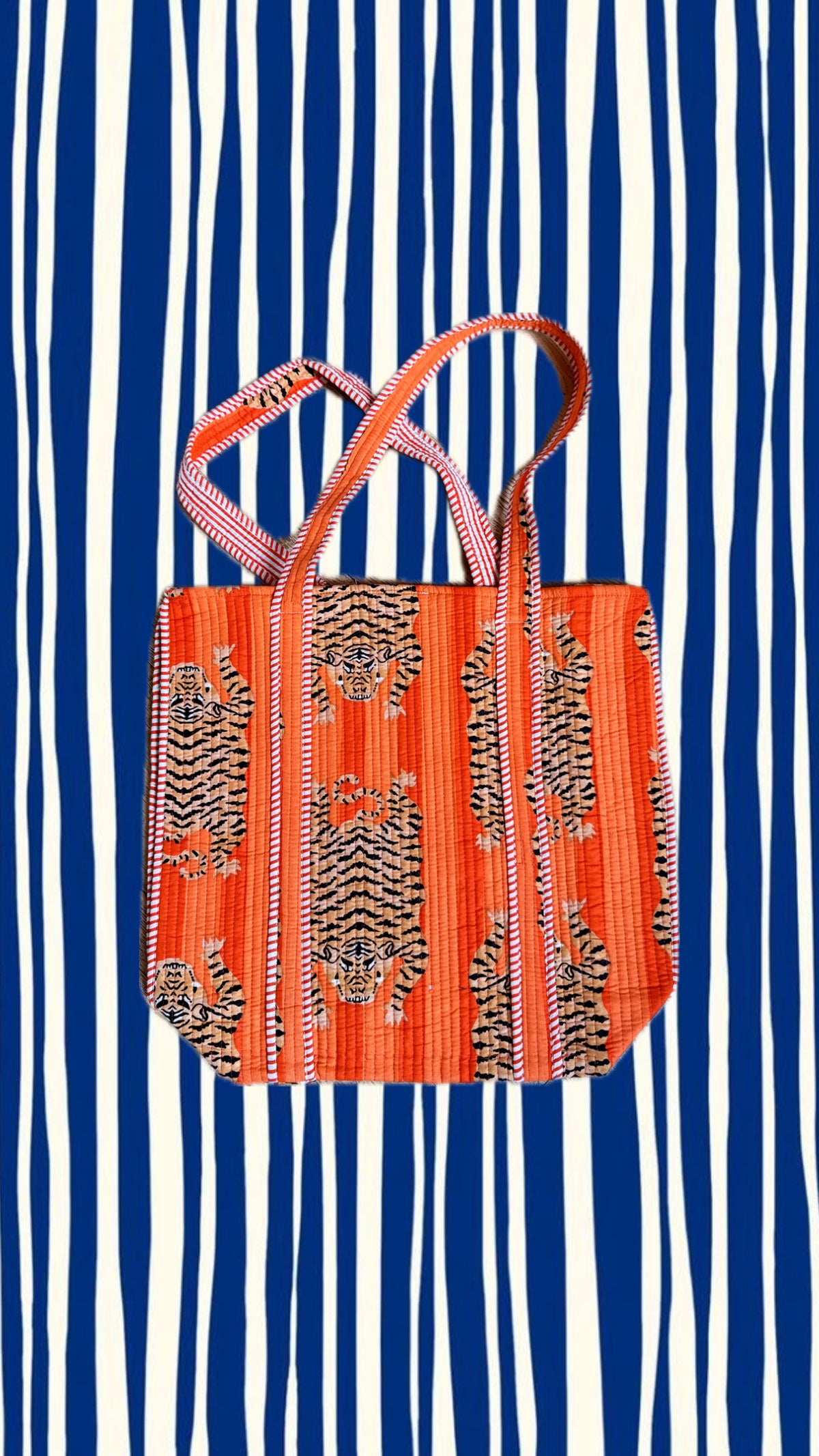Borsa rettangolare Indiana Tigri