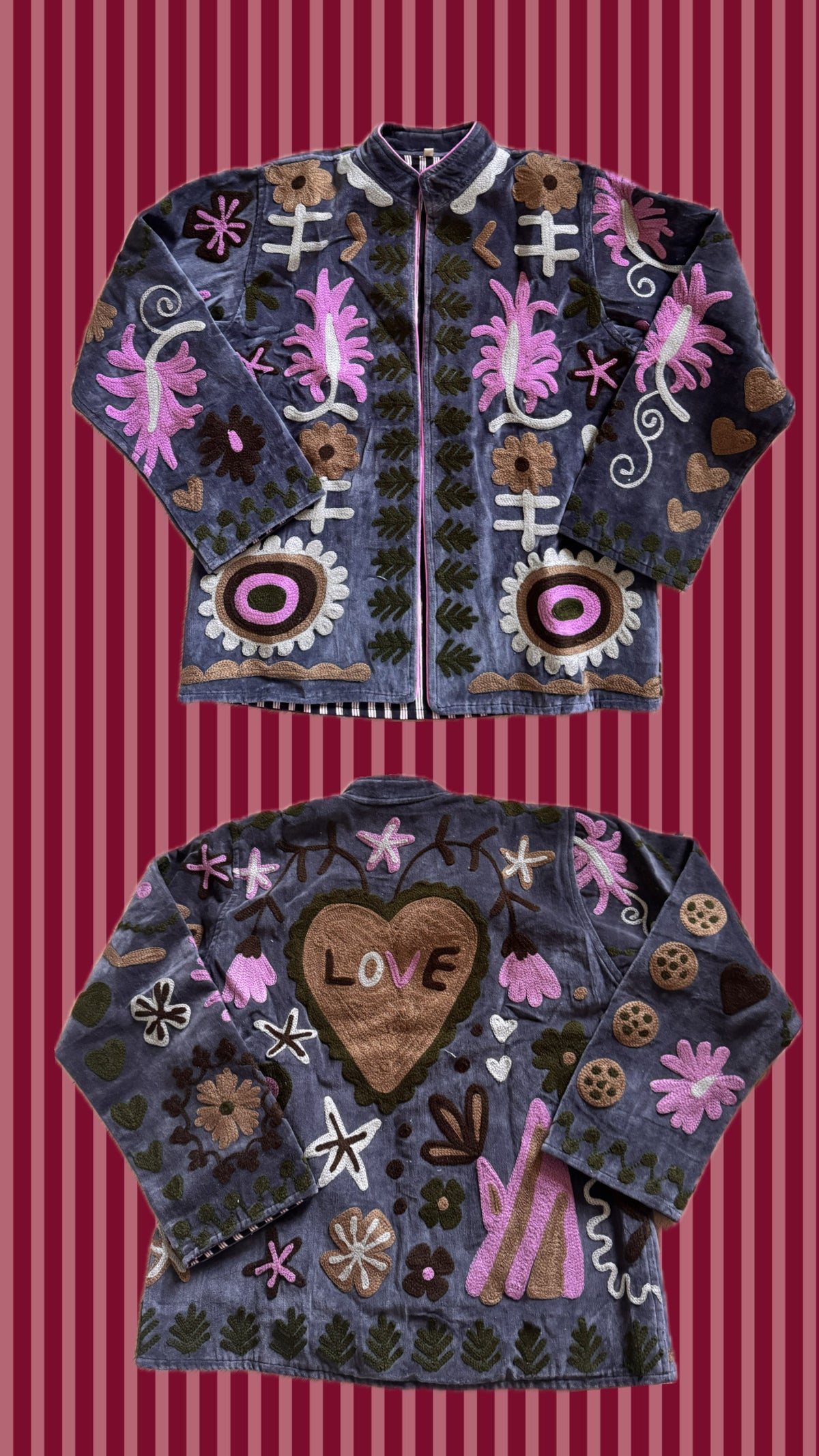 Suzani Jacket Indiana Mahika