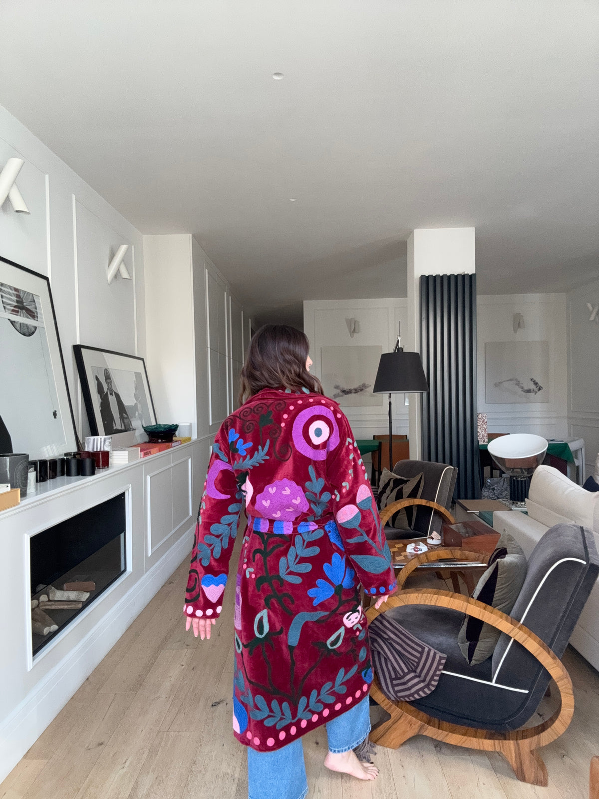Cappotto indiano Suzani