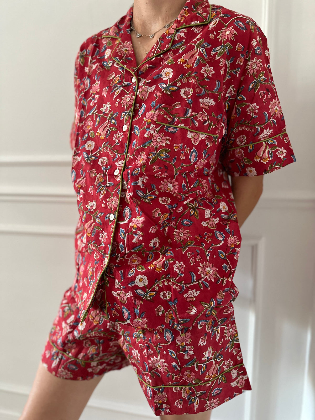 Pigiama Indiano corto Kala donna corto M/L